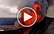 ببینید؛ آتشفشان هاوایی که گدازه‌ها را تا ارتفاع ۳۰۰ متری پرتاب می‌کند